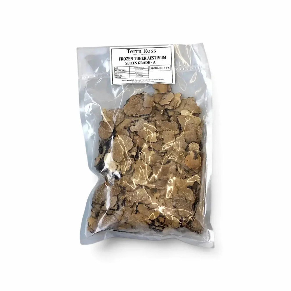 Замразени резенчета от черен летен трюфел – Tuber aestivum (Клас A) (1 kg)