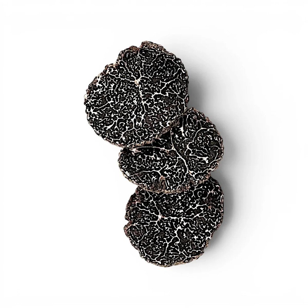 Пресни резенчета от черен трюфел – Tuber melanosporum (100 g)