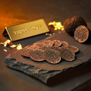 Пресни резенчета от черен трюфел – Tuber melanosporum (100 g)